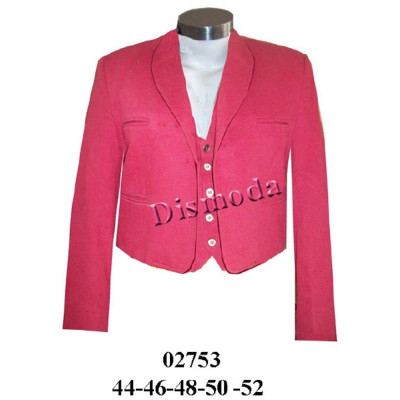 Molde de Chaqueta de charro | 02753