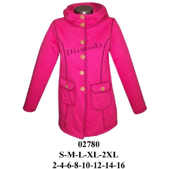 Molde de Chaqueta con gorro corte princesa | 02780 Molde de Chaqueta con gorro corte princesa | 02780