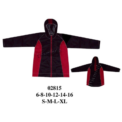 Molde de Sudadera, con gorro, manga raglan con corte al costado | 02815