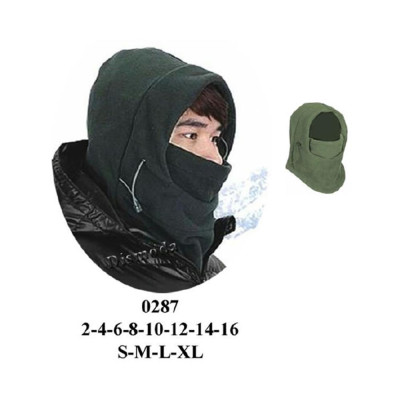 Molde de Gorro pasamontaña con cubre nariz | 0287 Molde de Gorro pasamontaña con cubre nariz | 0287