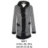 Molde de Chaquetón con gorro cuello smoking | 02871