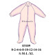 Molde de Pijama entero niño | 03109 Molde de Pijama entero niño | 03109