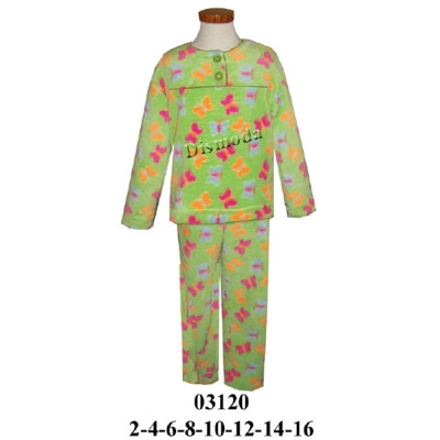 Molde de Pijama niña con canesú y escote redondo | 03120 Molde de Pijama niña con canesú y escote redondo | 03120