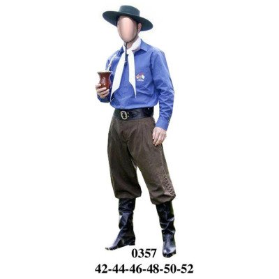 Molde de Traje de gaucho | 0357