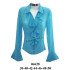 Molde de Blusa escote v con fruncido en el delantero y mangas | 04628