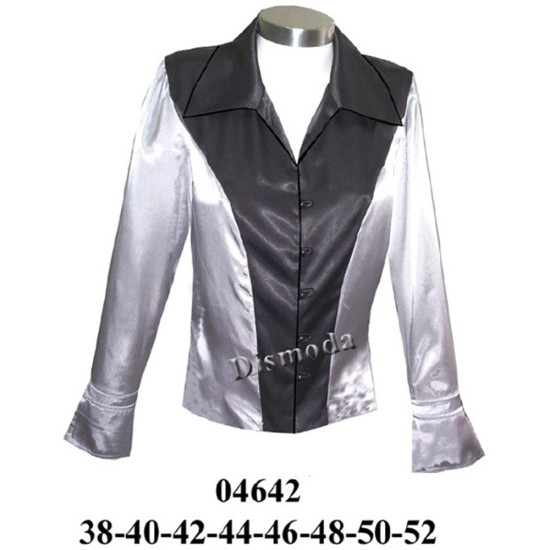 Molde de Blusa con cordones en delanteros corte princesa | 04642 Molde de Blusa con cordones en delanteros corte princesa | 04642