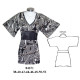 Molde de Blusón escote v manga kimono corte al talle | 04671 Molde de Blusón escote v manga kimono corte al talle | 04671