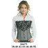 Molde de Blusa cuello camisero con cortes y aplicaciones en delantero y espalda | 04673