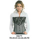 Molde de Blusa cuello camisero con cortes y aplicaciones en delantero y espalda | 04673