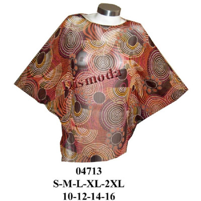 Molde de Blusa kimono con abertura en hombros | 04713 Molde de Blusa kimono con abertura en hombros | 04713