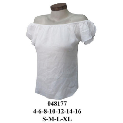 Molde de Blusa con elástico manga doble | 048177