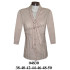 Molde de Blusa con corte y corbatín | 04830