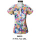 Molde de Blusa cuello mao con hombros descubiertos | 04850