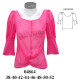 Molde de Blusa con nudo en basta | 04864