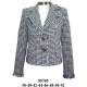 Molde de Blazer 2 botones solapa con flecos | 05705
