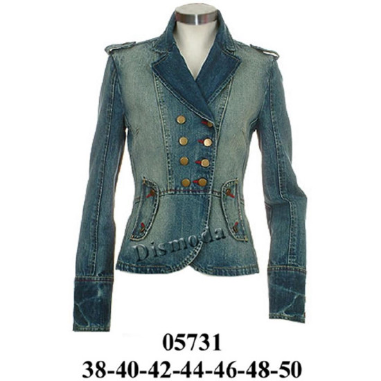Molde de Blazer cruzado con corte al talle | 05731