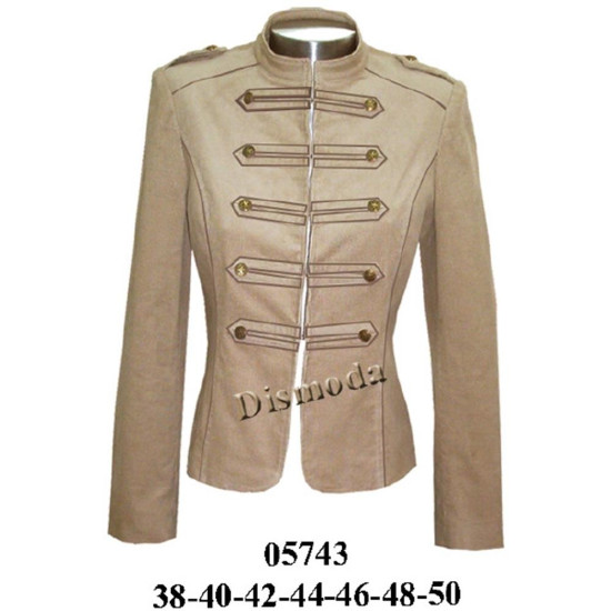 Molde de Chaqueta militar cuello mao | 05743 Molde de Chaqueta militar cuello mao | 05743