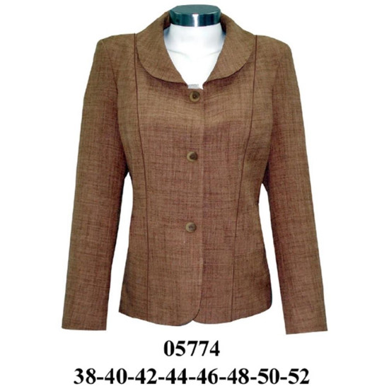 Molde de Blazer dama entallado | 05774 Molde de Blazer dama entallado | 05774