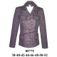 Molde de Blazer 3 botones con corte en delantero y tapas | 05775