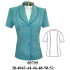 Molde de Blazer cuello smoking sin forro | 05795