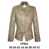 Molde de Blazer con corte al talle corte princesa | 05804