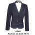 Molde de Blazer con corte diagonal bajo busto | 05805