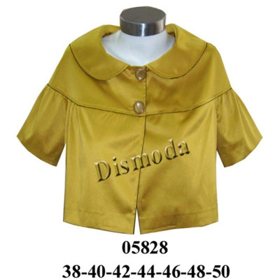 Molde de Blazer raglan, canesú redondo manga corta, con fruncidos largo 40 cms | 05828 Molde de Blazer raglan, canesú redondo manga corta, con fruncidos largo 40 cms | 05828