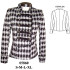 Molde de Chaqueta cruzada cuello mao sin forro | 05860
