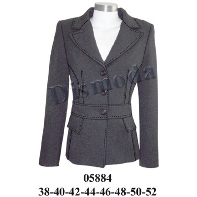 Molde de Blazer corte al talle y corte princesa | 05884