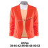 Molde de Blazer con cuello incluido en el delantero | 05894