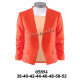 Molde de Blazer con cuello incluido en el delantero | 05894