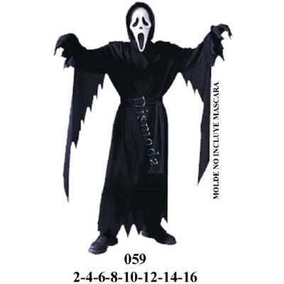 Molde de Ghost face | 059
