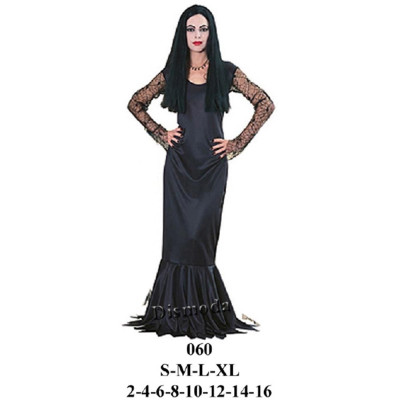 Molde de Disfraz de morticia | 060
