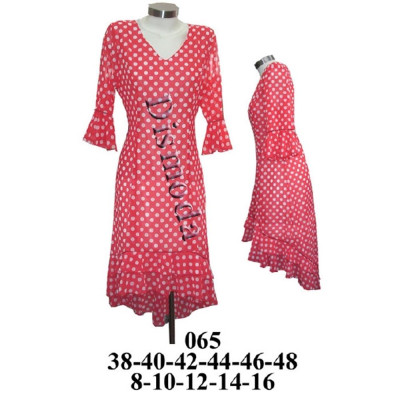 Molde de Vestido sevillano | 065