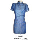 Molde de Vestido cuello mao abotonado en delantero | 06605