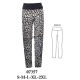 Molde de Leggins de polar | 07357 Molde de Leggins de polar | 07357