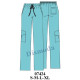 Molde de Pantalón clínico de tiro medio con pretina elástica y cordón de ajuste, bolsillos diagonales delanteros, bolsillos parche cargo laterales y bolsillo trasero parche | 07424 Molde de Pantalón clínico de tiro medio con pretina elástica y cordón de ajuste, bolsillos diagonales delanteros, bolsillos parche cargo laterales y bolsillo trasero parche | 07424