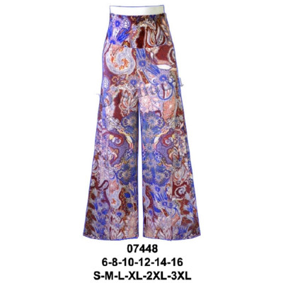 Molde de Pantalón torero palazzo | 07448 Molde de Pantalón torero palazzo | 07448