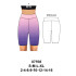 Molde de Leggins biker | 07598