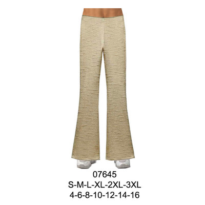 Molde de Leggins dama y niña con elástico en cintura | 07645 Molde de Leggins dama y niña con elástico en cintura | 07645