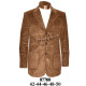 Molde de Chaqueta de traje pana semi entallado hombre | 07700