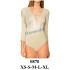 Molde de Body escote v con cordones | 0870