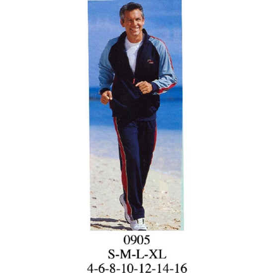 Molde de Conjunto deportivo de hombre manga raglan con franjas pantalón y mangas | 0905 Molde de Conjunto deportivo de hombre manga raglan con franjas pantalón y mangas | 0905