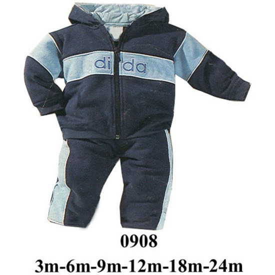 Molde de Conjunto deportivo bebe | 0908
