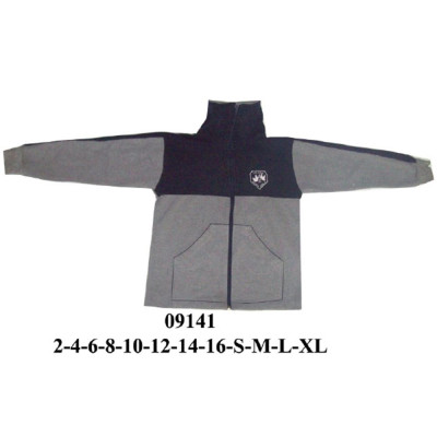 Molde de Sudadera con canesú y franja en manga | 09141