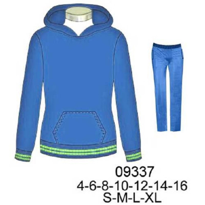 Molde de Conjunto deportivo dama | 09337