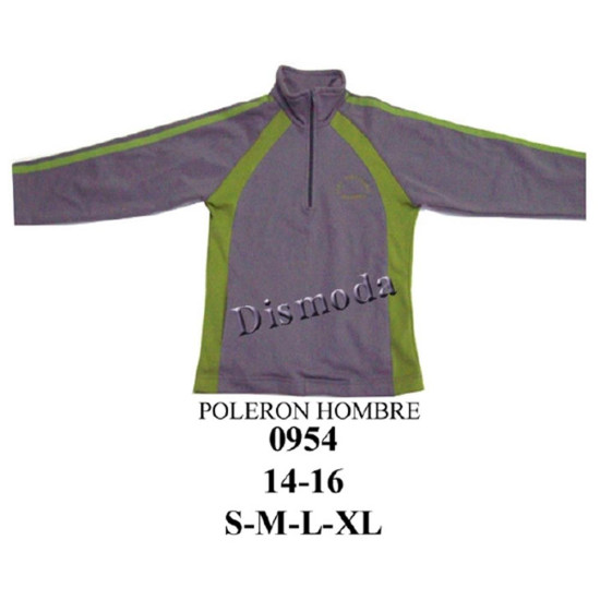 Molde de Sudadera manga raglan medio cierre y cortes | 0954 Molde de Sudadera manga raglan medio cierre y cortes | 0954