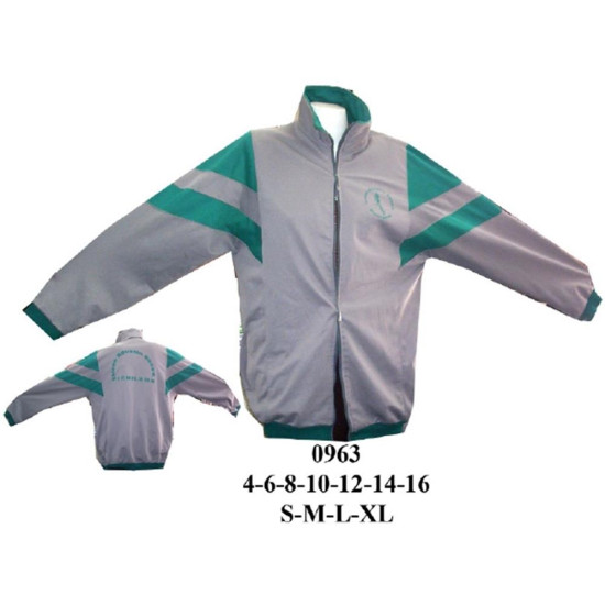 Molde de Sudadera con corte cierre y cuello | 0963