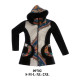 Molde de Sudadera con gorro y cuello | 09702
