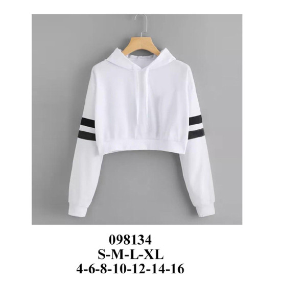 Molde de Sudadera con gorro y pretina | 098134